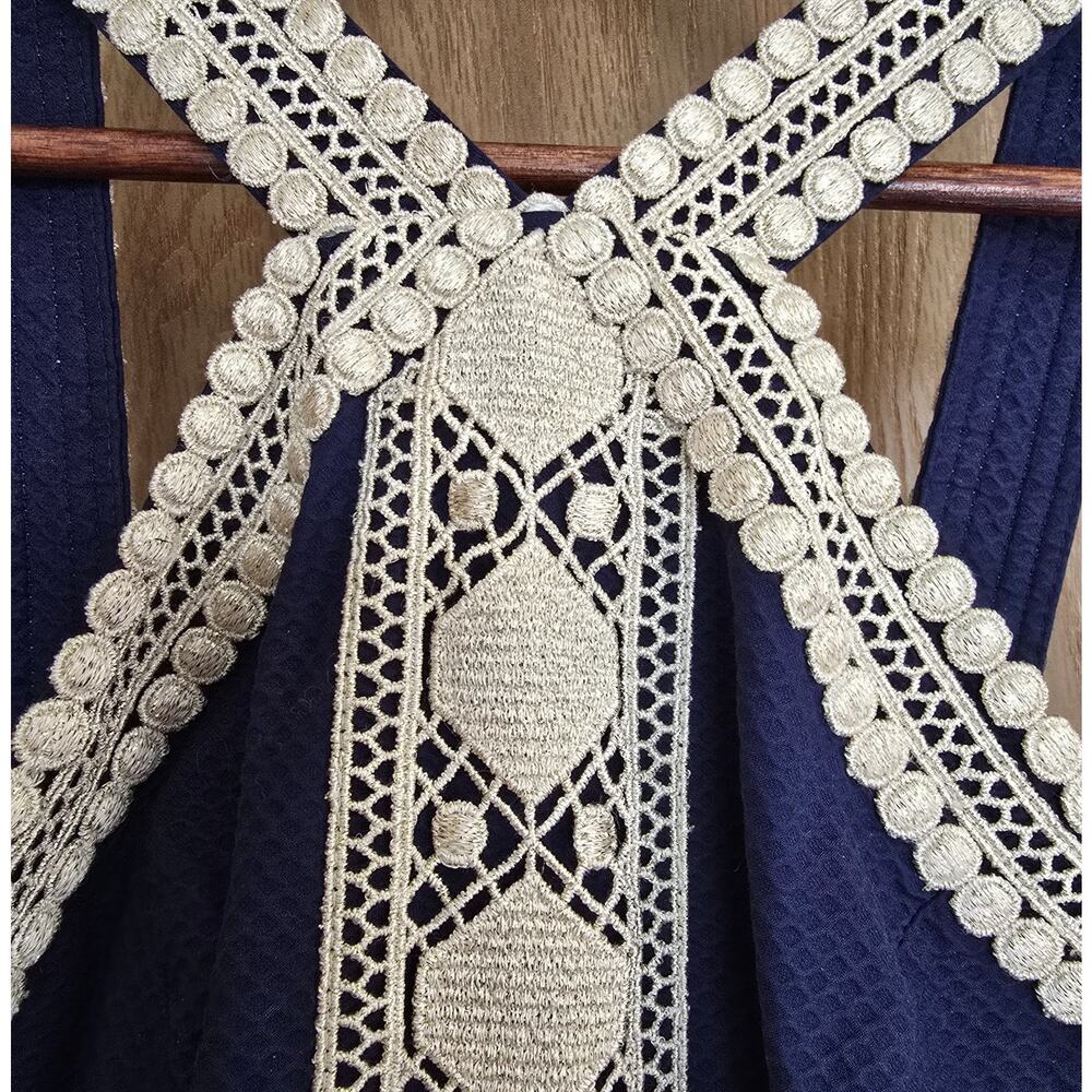 Lilly Pulitzer Vena Stretch Shift Dress True Navy - Picture 4 of 13